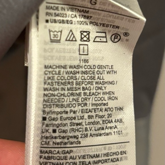 NWT Gap Satin Ruched Shirt in Storm Cloud Grey - Picture 6 of 6